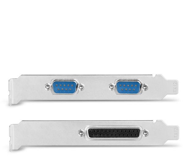 AXAGON Kontroler 1x port równoległy LPT + 2x port szeregowy RS232 - 1212031 - zdjęcie 4